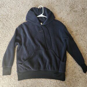 Nike Black Fleece Hoodie Size Medium